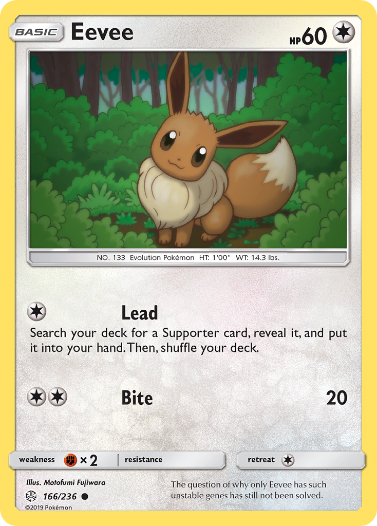 Eevee (166/236) [Sun & Moon: Cosmic Eclipse] - Comfy Hobbies