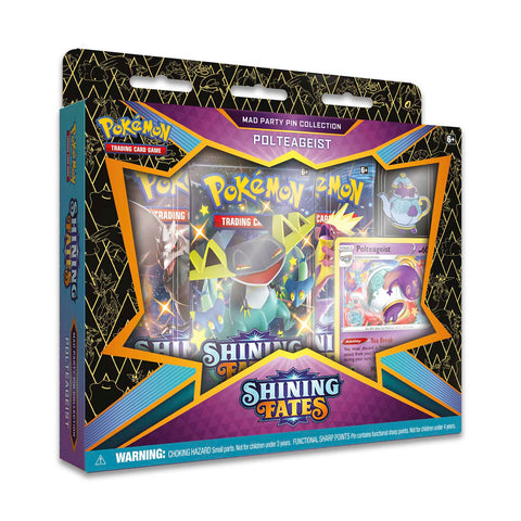 Shining Fates - Mad Party Pin Collection (Polteageist) - Comfy Hobbies