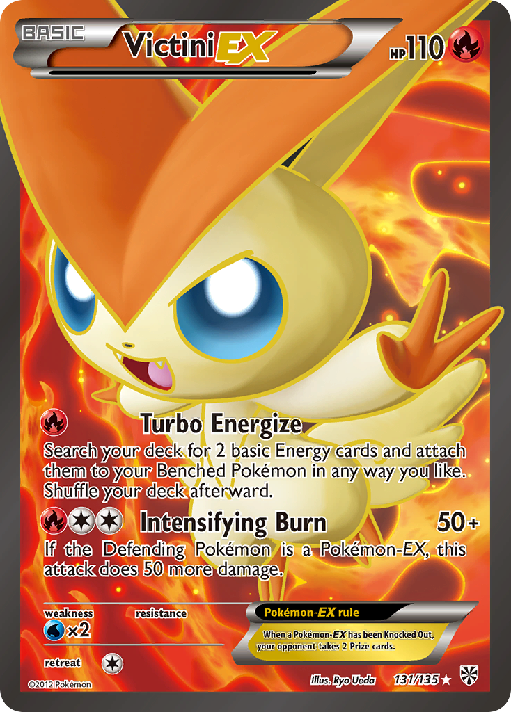 Victini EX (131/135) [Black & White: Plasma Storm] - Comfy Hobbies