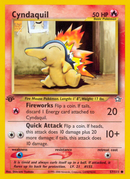 Cyndaquil (57/111) [Neo Genesis 1st Edition] - Comfy Hobbies