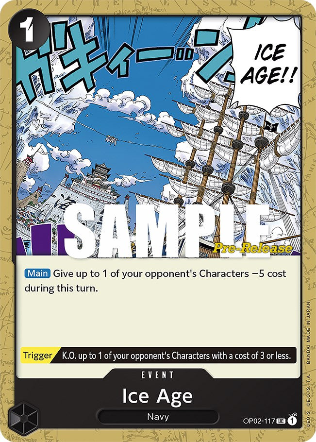 Ice Age [Paramount War Pre-Release Cards] - Comfy Hobbies