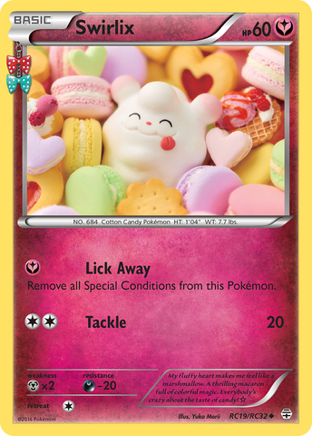 Swirlix (RC19/RC32) [XY: Generations] - Comfy Hobbies