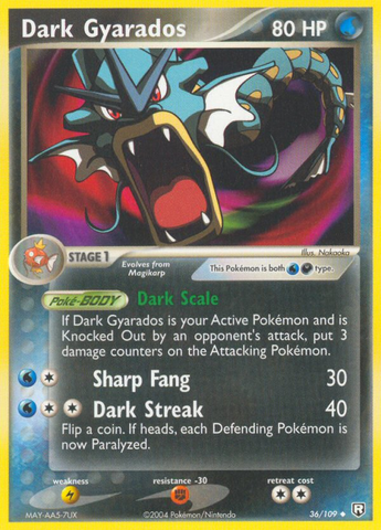 Dark Gyarados (36/109) [EX: Team Rocket Returns] - Comfy Hobbies