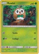 Rowlet (1/12) [McDonald's Promos: 2017 Collection] - Comfy Hobbies