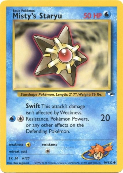 Misty's Staryu (90/132) [Gym Heroes Unlimited] - Comfy Hobbies