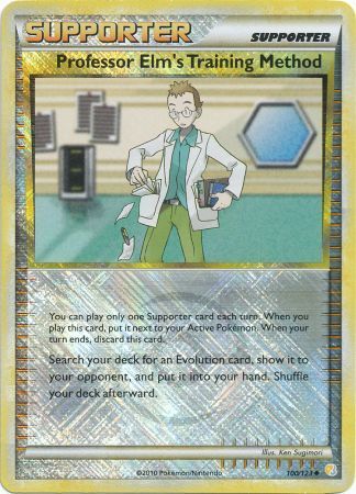 Professor Elm's Training Method (100/123) (League Promo) [HeartGold & SoulSilver: Base Set] - Comfy Hobbies