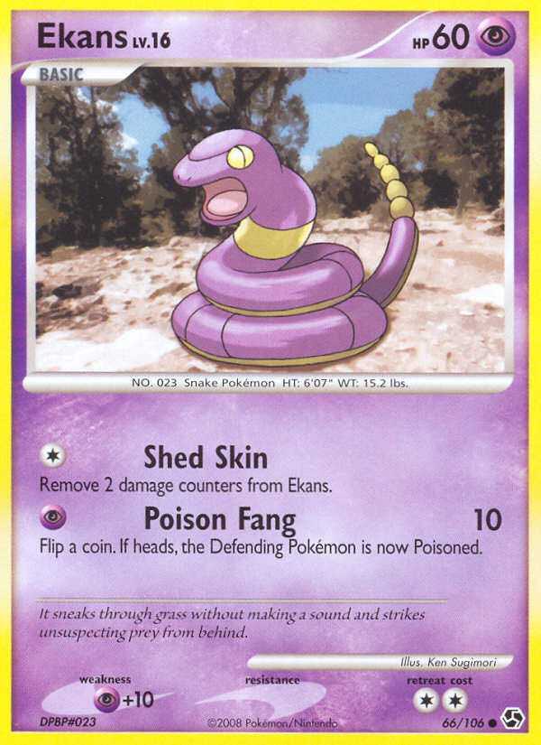 Ekans (66/106) [Diamond & Pearl: Great Encounters] - Comfy Hobbies