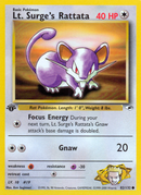 Lt. Surge's Rattata (82/132) [Gym Heroes 1st Edition] - Comfy Hobbies