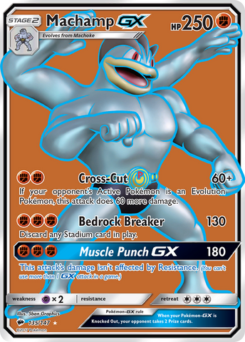 Machamp GX (135/147) [Sun & Moon: Burning Shadows] - Comfy Hobbies