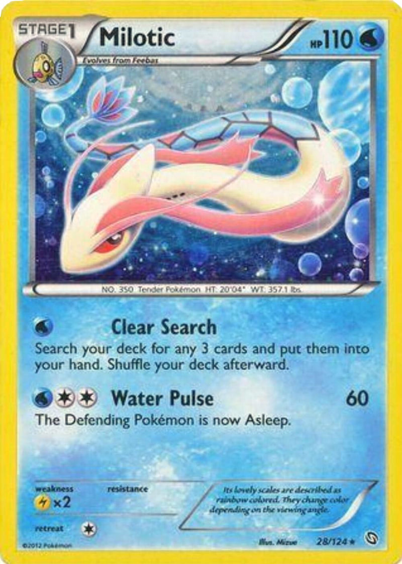 Milotic (28/124) (Cosmos Holo) [Black & White: Dragons Exalted] - Comfy Hobbies