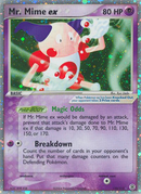 Mr. Mime ex (110/112) [EX: FireRed & LeafGreen] - Comfy Hobbies
