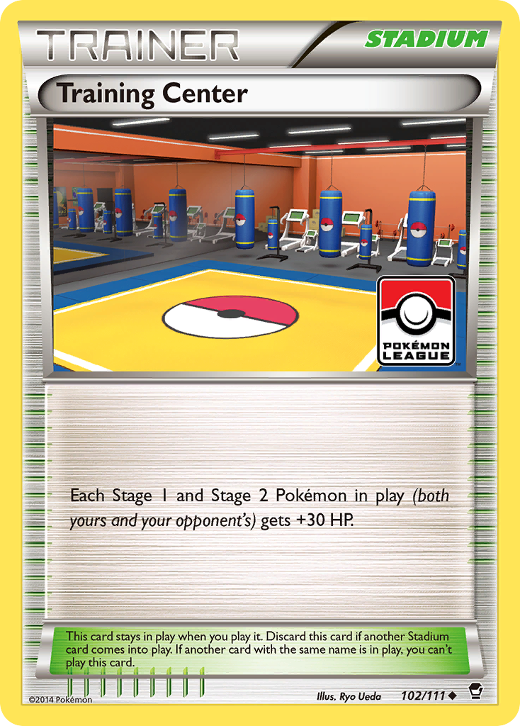 Training Center (102/111) [XY: Furious Fists] - Comfy Hobbies