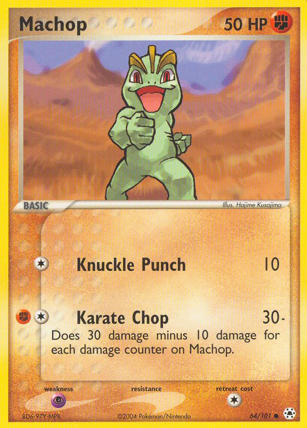 Machop (64/101) [EX: Hidden Legends] - Comfy Hobbies