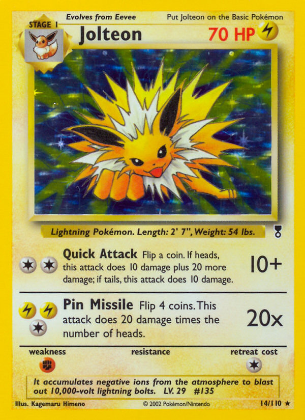 Jolteon (14/110) [Legendary Collection] - Comfy Hobbies