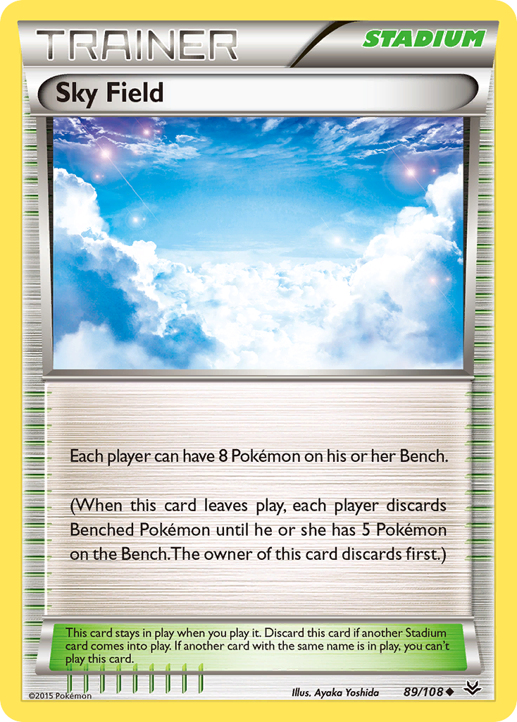 Sky Field (89/108) [XY: Roaring Skies] - Comfy Hobbies