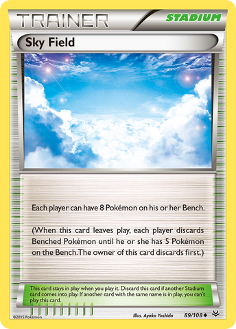 Sky Field (89/108) [XY: Roaring Skies] - Comfy Hobbies