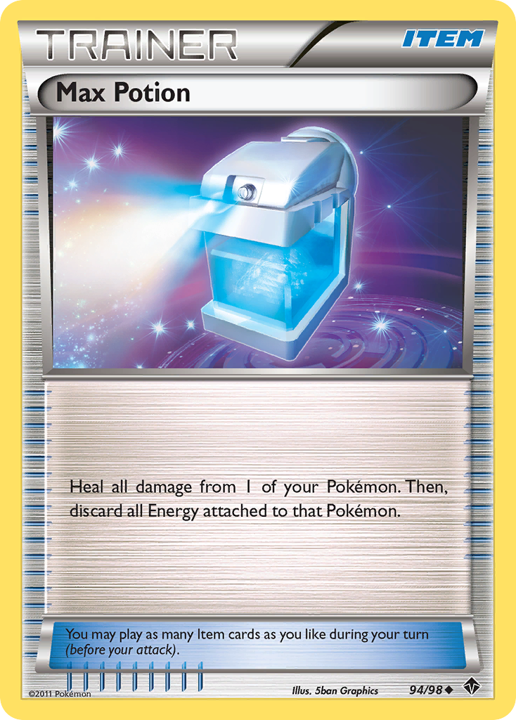 Max Potion (94/98) [Black & White: Emerging Powers] - Comfy Hobbies