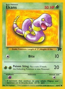 Ekans (56/82) [Team Rocket Unlimited] - Comfy Hobbies