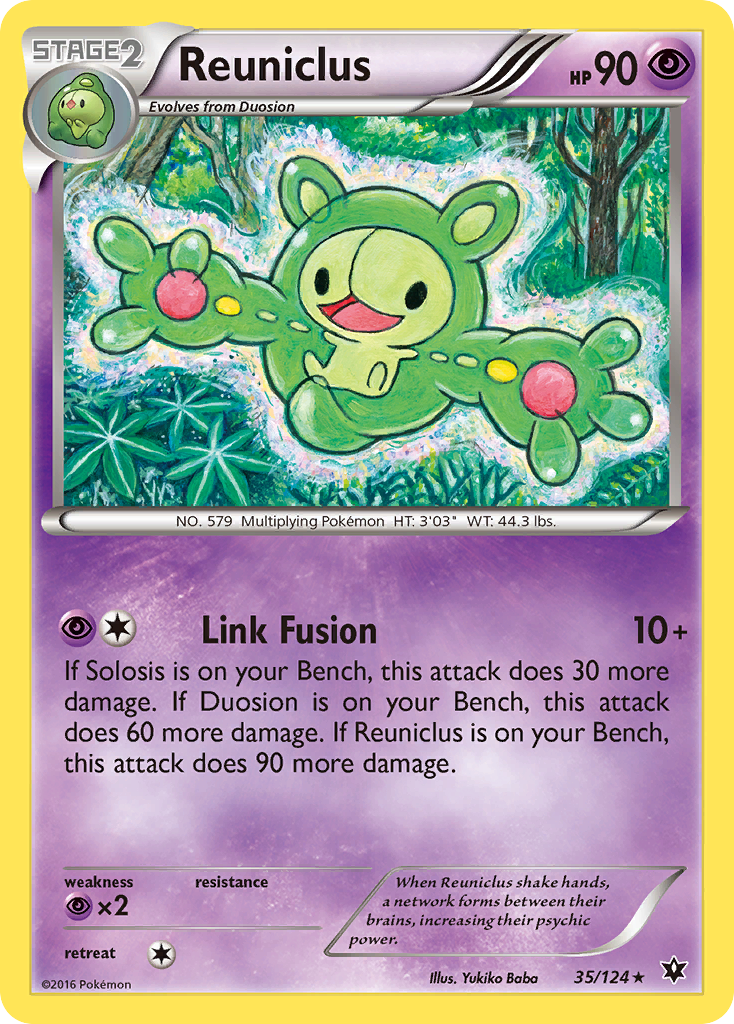 Reuniclus (35/124) [XY: Fates Collide] - Comfy Hobbies