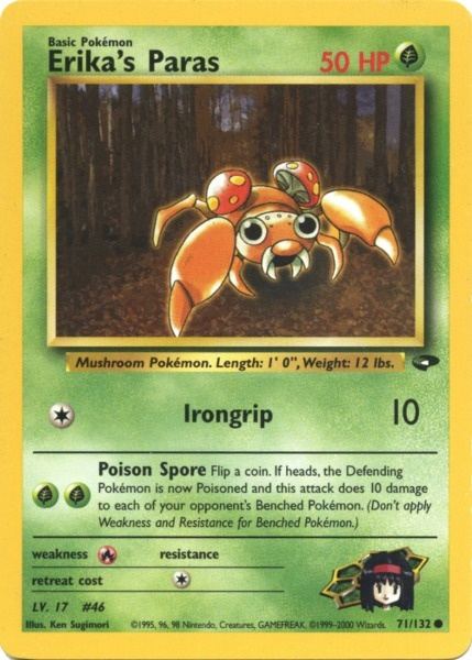 Erika's Paras (71/132) [Gym Challenge Unlimited] - Comfy Hobbies