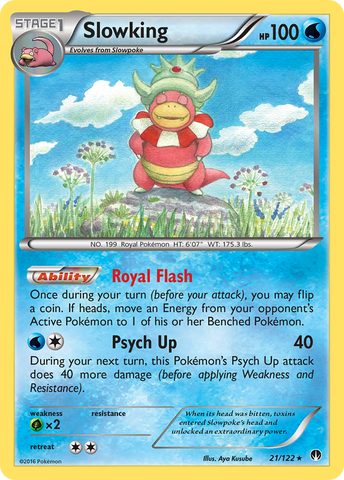 Slowking (21/122) [XY: BREAKpoint] - Comfy Hobbies