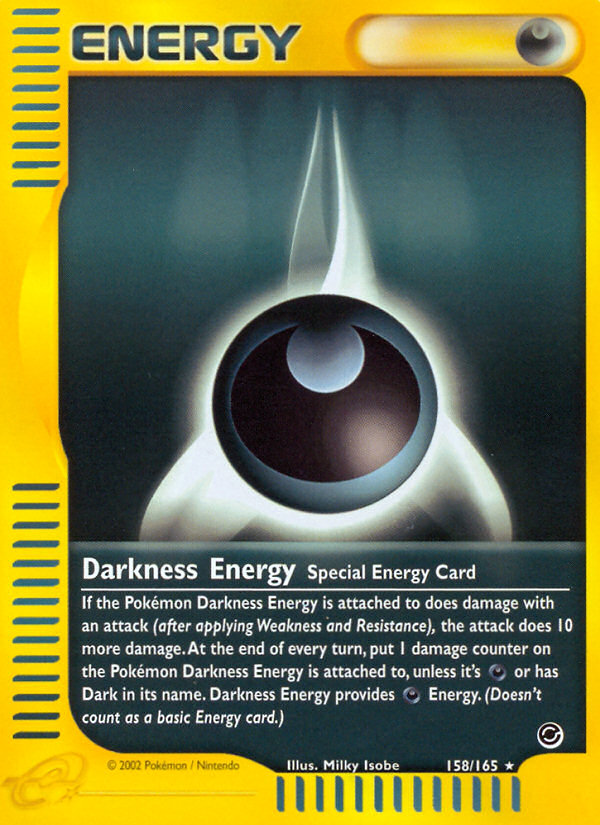 Darkness Energy (158/165) [Expedition: Base Set] - Comfy Hobbies