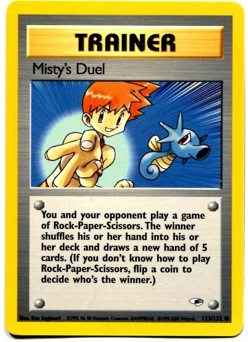 Misty's Duel (123/132) [Gym Heroes Unlimited] - Comfy Hobbies