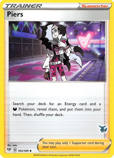 Piers (165/189) (Eevee Deck) [Battle Academy 2022] - Comfy Hobbies