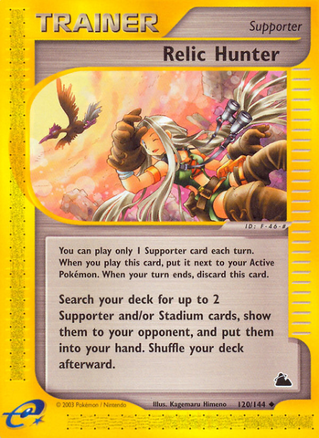 Relic Hunter (120/144) [Skyridge] - Comfy Hobbies