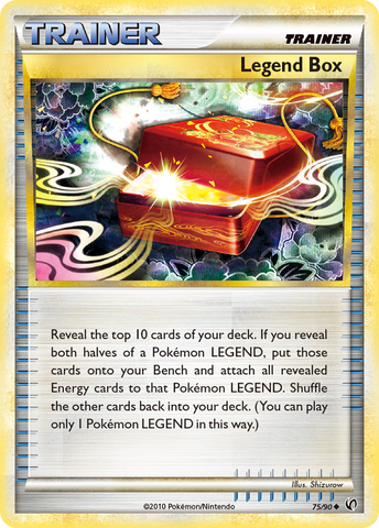 Legend Box (75/90) [HeartGold & SoulSilver: Undaunted] - Comfy Hobbies