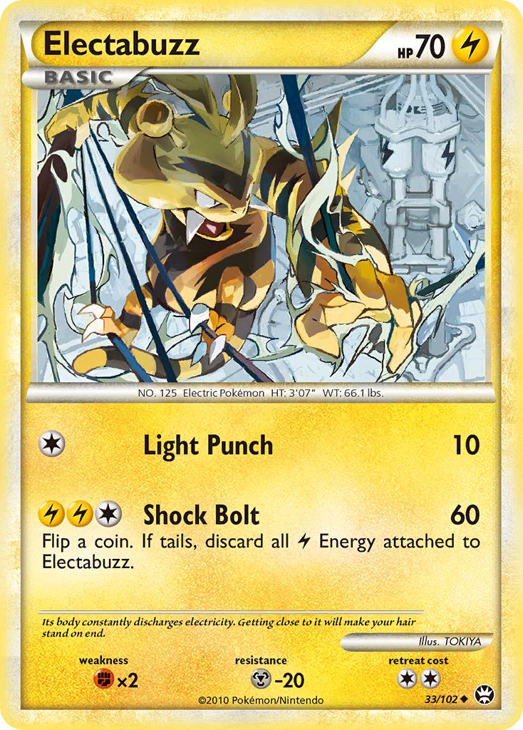 Electabuzz (33/102) [HeartGold & SoulSilver: Triumphant] - Comfy Hobbies