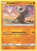 Cubone (57/131) [Sun & Moon: Forbidden Light] - Comfy Hobbies