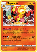 Magmortar (19/156) [Sun & Moon: Ultra Prism] - Comfy Hobbies
