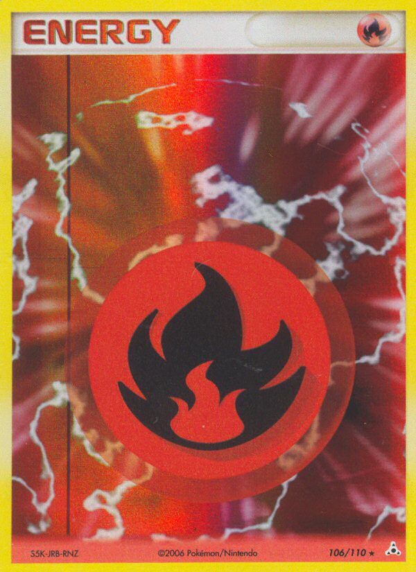 Fire Energy (106/110) [EX: Holon Phantoms] - Comfy Hobbies
