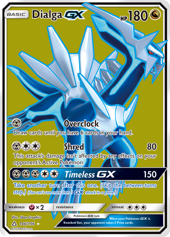 Dialga GX (146/156) [Sun & Moon: Ultra Prism] - Comfy Hobbies