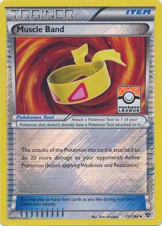 Muscle Band (121/146) (League Promo) [XY: Base Set] - Comfy Hobbies