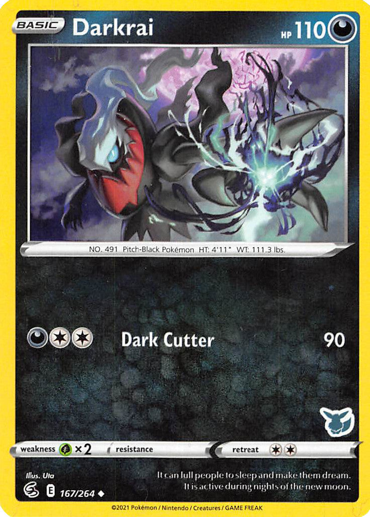 Darkrai (167/264) (Eevee Deck) [Battle Academy 2022] - Comfy Hobbies
