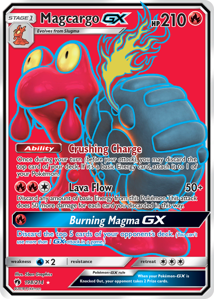 Magcargo GX (198/214) [Sun & Moon: Lost Thunder] - Comfy Hobbies