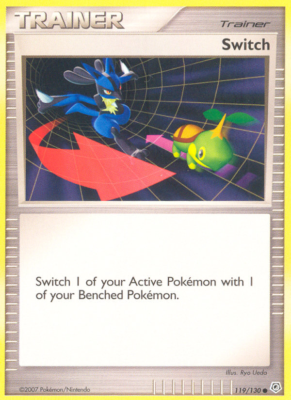 Switch (119/130) [Diamond & Pearl: Base Set] - Comfy Hobbies