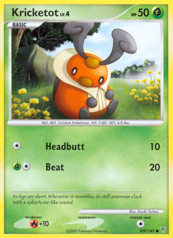 Kricketot (109/147) [Platinum: Supreme Victors] - Comfy Hobbies