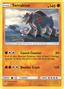 Terrakion (122/236) [Sun & Moon: Unified Minds] - Comfy Hobbies