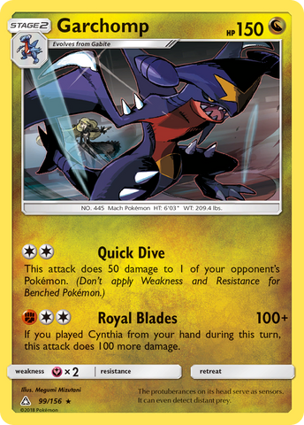 Garchomp (99/156) [Sun & Moon: Ultra Prism] - Comfy Hobbies
