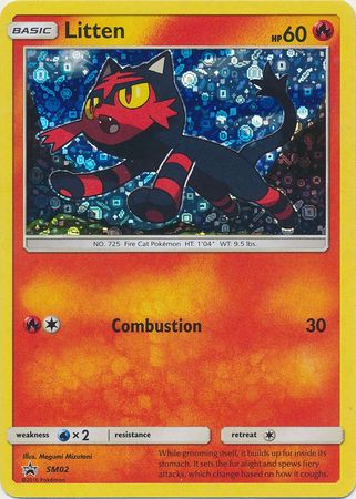 Litten (SM02) (General Mills Promo) [Sun & Moon: Black Star Promos] - Comfy Hobbies