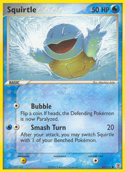 Squirtle (83/112) [EX: FireRed & LeafGreen] - Comfy Hobbies