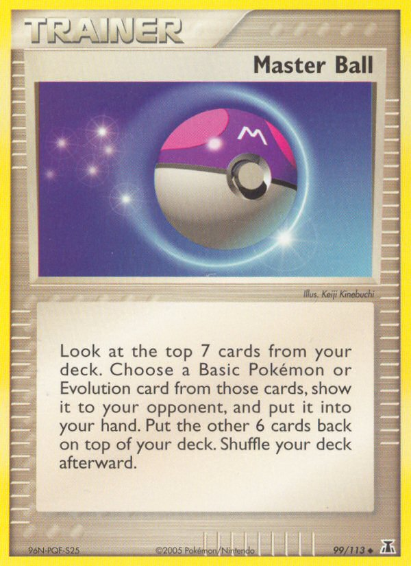Master Ball (99/113) [EX: Delta Species] - Comfy Hobbies