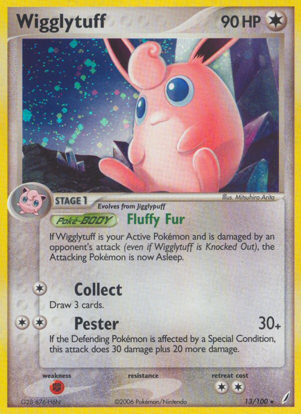 Wigglytuff (13/100) [EX: Crystal Guardians] - Comfy Hobbies