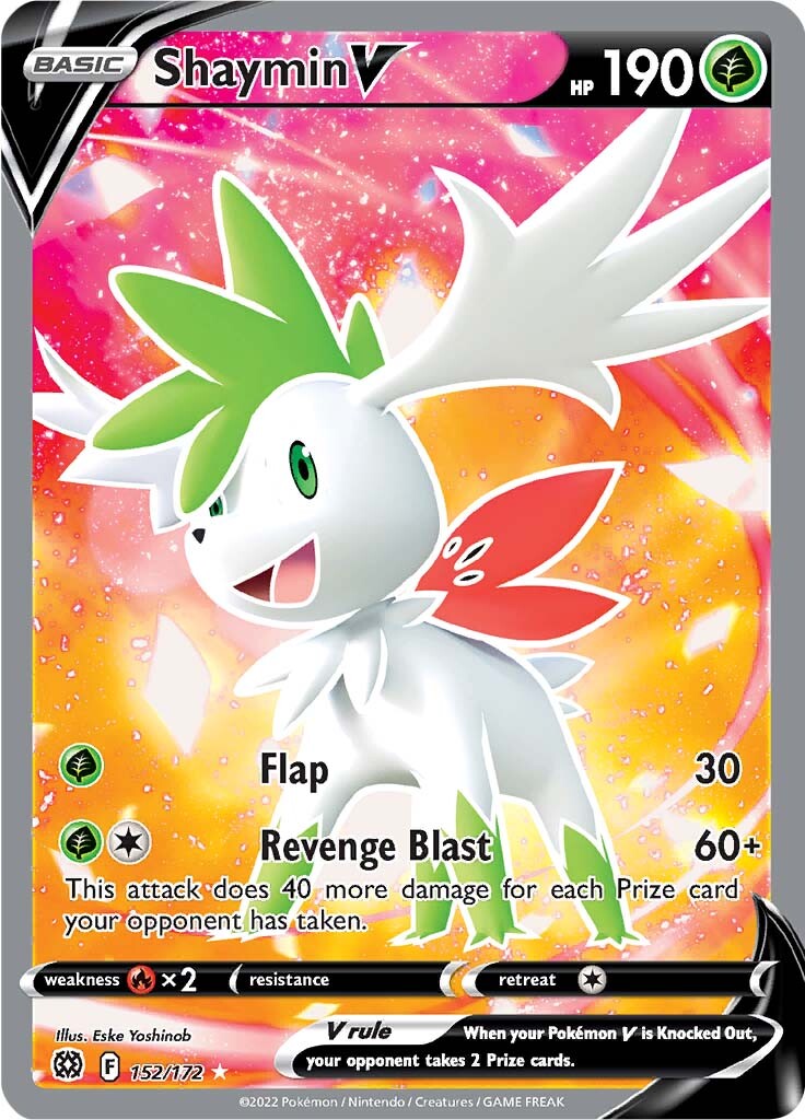 Shaymin V (152/172) [Sword & Shield: Brilliant Stars] - Comfy Hobbies