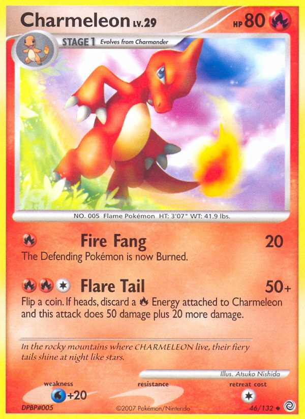 Charmeleon (46/132) [Diamond & Pearl: Secret Wonders] - Comfy Hobbies
