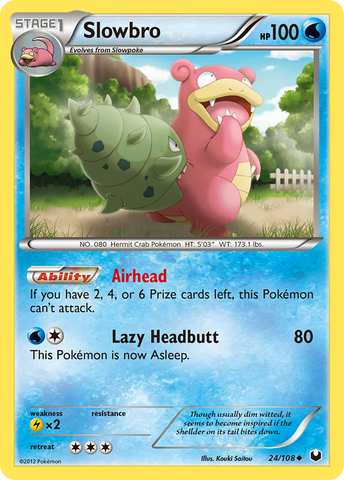 Slowbro (24/108) [Black & White: Dark Explorers] - Comfy Hobbies