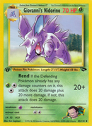 Giovanni's Nidorino (45/132) [Gym Challenge 1st Edition] - Comfy Hobbies